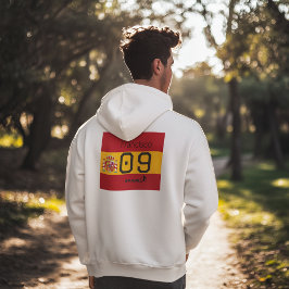 Sudadera Personalized Spain National Soccer Graphic Athlete