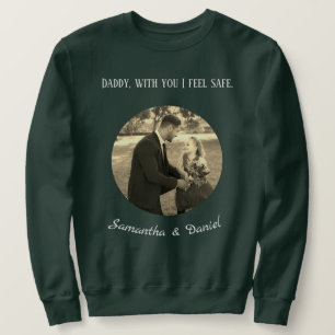 Sudadera Personalized sweatshirt for dad, father's day.