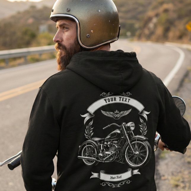 Sudadera Personalized Winter Biker Skull Motorcycle Zip (Subido por el creador)