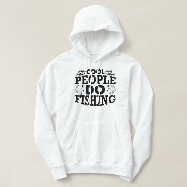 Sudadera Personas de Guay pescan (Diseño del anverso)