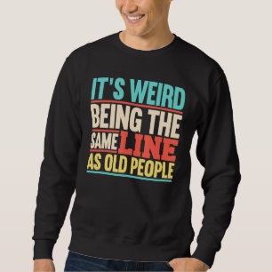 Sudadera Personas de la tercera edad Abuelo Abuela anciana