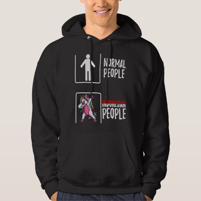 Sudadera Personas normales indonesias (Anverso)