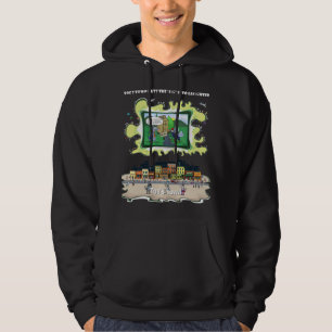 Sudadera Perspectiva apestosa Negro situacional absurdo