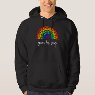 Sudadera Pertenece a Lgbtq+ Orgullo gay arcoiris
