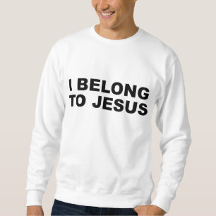 Sudadera Pertenezco a Jesús - regalo cristiano lindo