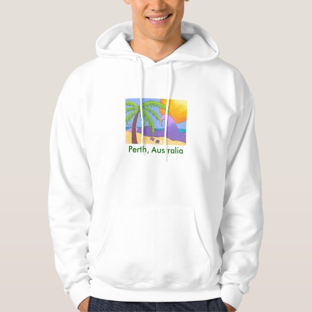 Sudadera Perth, Australia Sweatshirt Hoodie (Anverso)