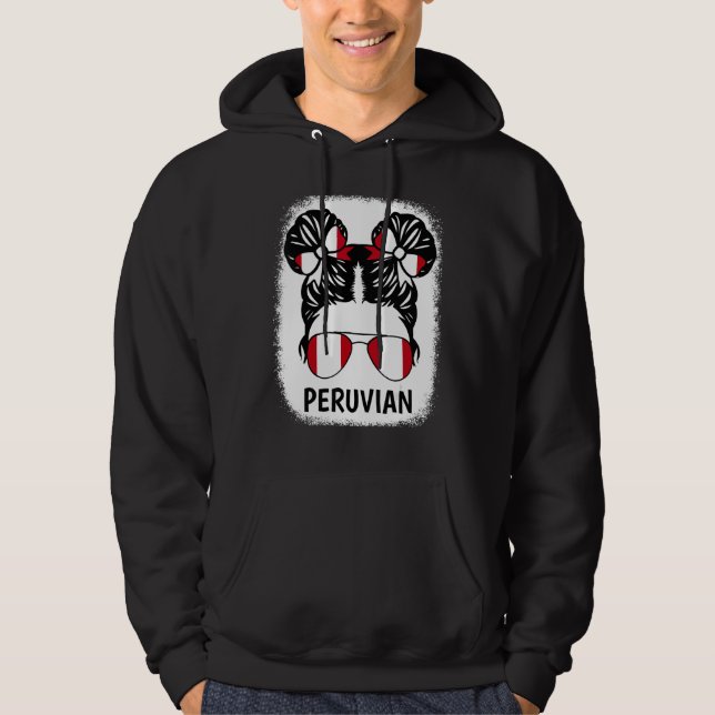 Sudadera Perú: Perú, patrimonio hispano del Mes del Rey de  (Anverso)