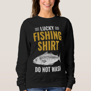 Sudadera Pesca Afortunada para Cazador de Peces y Pescador
