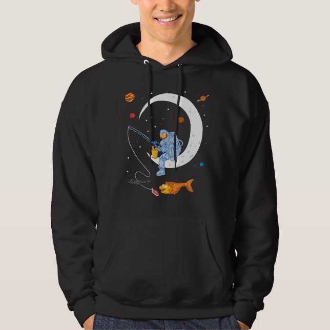 Sudadera Pesca astronauta (Anverso)