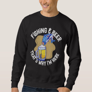 Sudadera Pesca Cerveza Alcohol Chiste Pun
