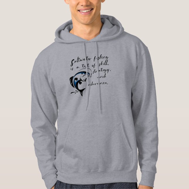 Sudadera Pesca de agua salada. (Anverso)
