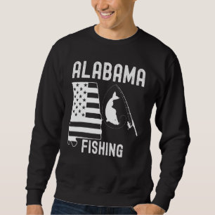 Sudadera Pesca De Alabama Para Hombres Mujeres O Jóvenes