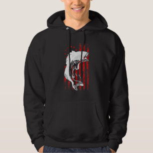 Sudadera Pesca De Bass Betsy Ross Bandera Anticipada Estado