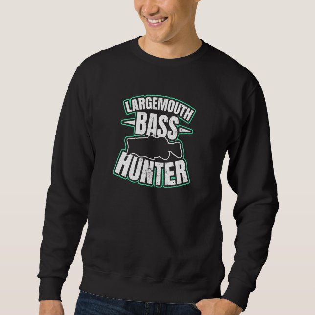 Sudadera Pesca de Bass Hunter Largemouth Bass (Anverso)