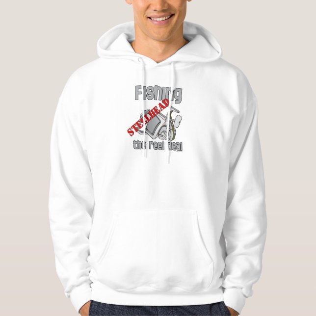 Sudadera Pesca De Cabeza De Acero El Trato De La Cabeza (Anverso)
