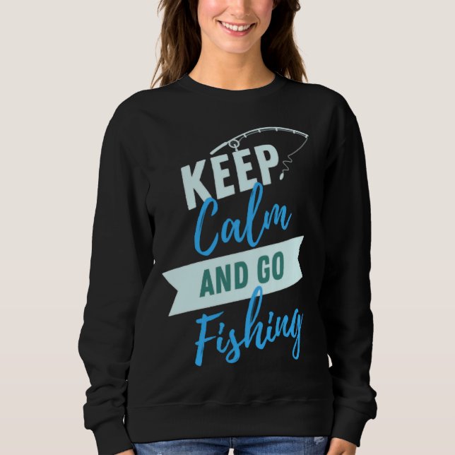 Sudadera Pesca De Calma Y De Ir (Anverso)