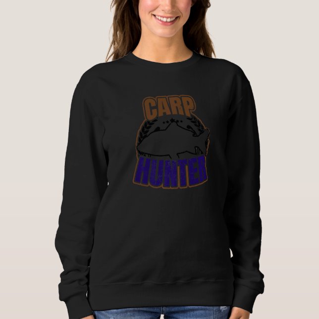 Sudadera Pesca de carpa de caza de carpa (Anverso)