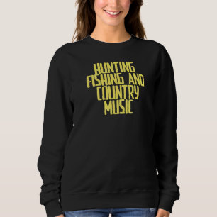 Sudadera Pesca De Caza Sarcástica De chiste Y Música De Paí