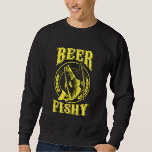 Sudadera Pesca de Cerveza Fishy Pesca divertida