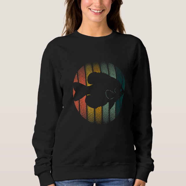 Sudadera Pesca de Crappie Vintage (Anverso)