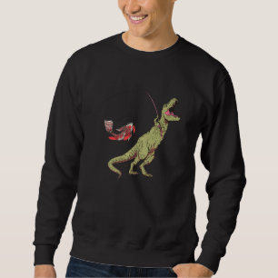 Sudadera Pesca De Dinosaurios Rex Para Niños