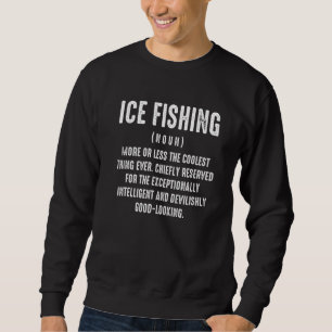 Sudadera Pesca de hielo Pescador Afortunado 11