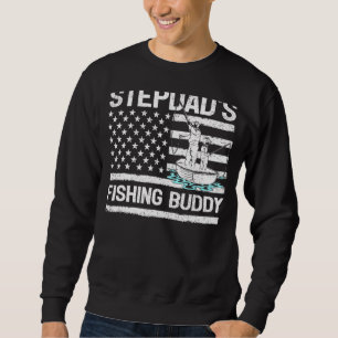 Sudadera Pesca de la bandera norteamericana de hombres Step