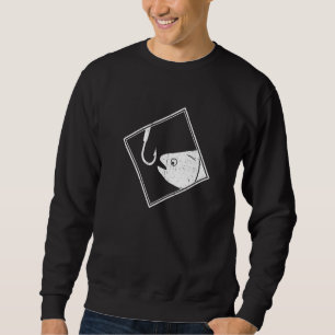 Sudadera Pesca de lubina de mar pescador de peces cazador d
