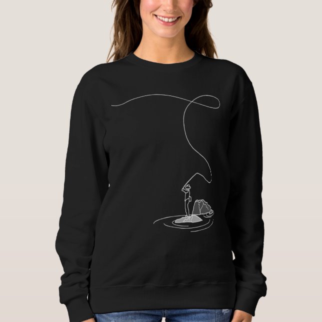 Sudadera Pesca de mosca (Anverso)