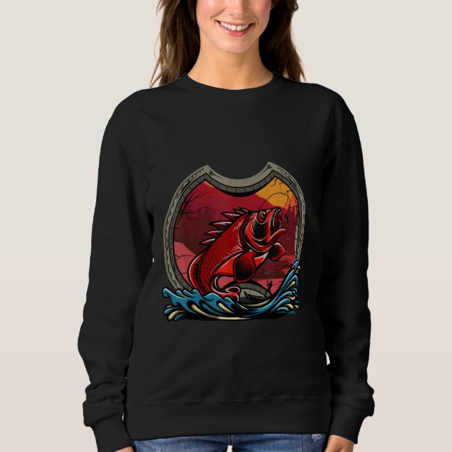 Sudadera Pesca de mosca (Anverso)