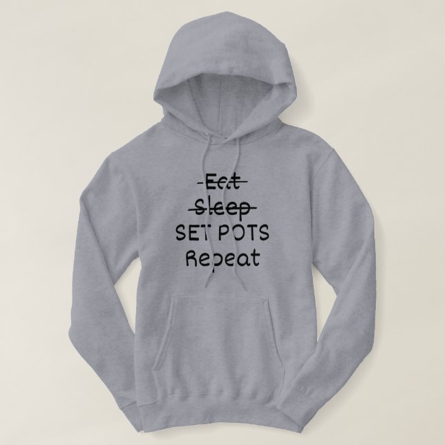 Sudadera Pesca de Olla Divertida (Diseño del anverso)