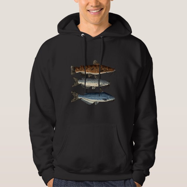 Sudadera Pesca de pescado 1 (Anverso)