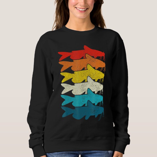 Sudadera Pesca de pescado de captura de pescado de canal (Anverso)