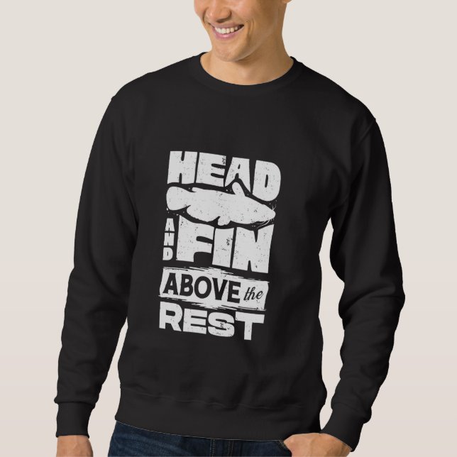 Sudadera Pesca de pescado silvestre (Anverso)