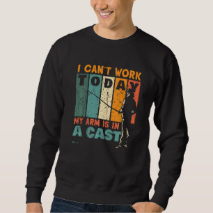 Sudadera Pesca De Pescador Que No Puedo Trabajar Hoy Mi Bra