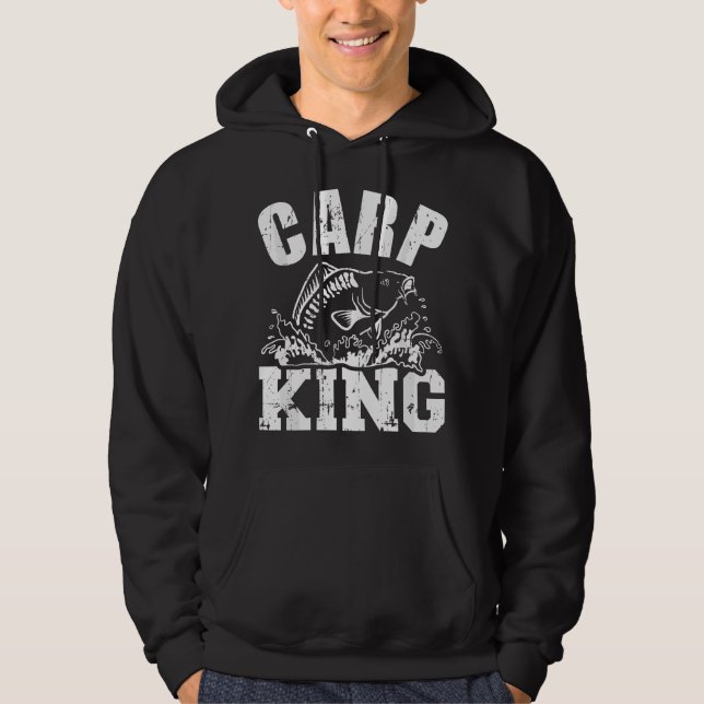 Sudadera Pesca del rey carpa (Anverso)