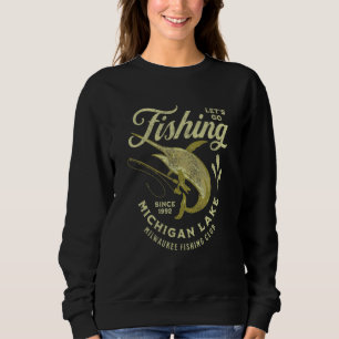 Sudadera Pesca Deportiva Pescador Pescador Retro Vintage 3