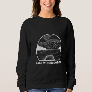 Sudadera Pesca divertida en el lago Winnibigoshish Minnesot