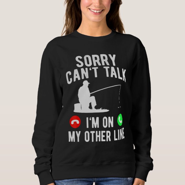 Sudadera Pesca divertida papá hombres de Guay de la pesca d (Anverso)