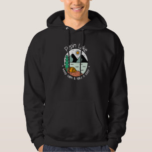 Sudadera Pesca Embarcaciones Campamento Tómelo con Calma