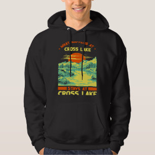 Sudadera Pesca En Bote Camping Lago Vacacional Cruzando Lag