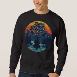 Sudadera Pesca en kayak Paddle Retro Atardecer