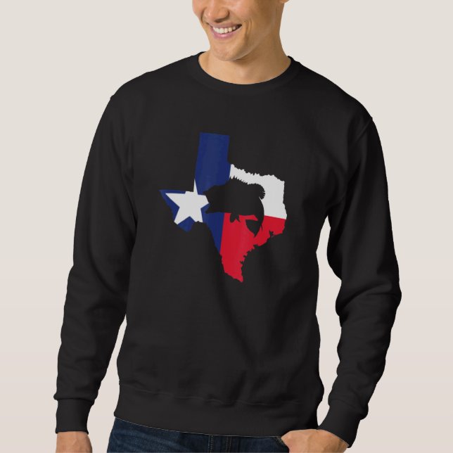 Sudadera Pesca en Texas (Anverso)