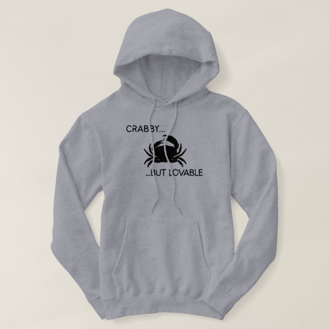 Sudadera Pesca Gruñona Pero Adorable (Diseño del anverso)
