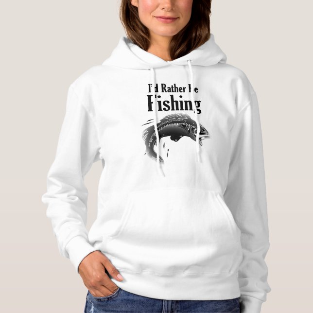 Sudadera pesca más que pescado (Anverso)