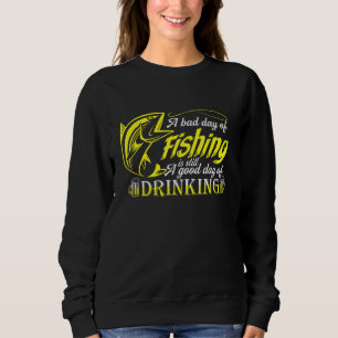 Sudadera Pesca para hombres - Pesca en mal día - Beber en b