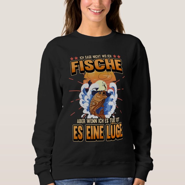 Sudadera Pesca Pescado Pesca Pescado Rod Ping Saying (Anverso)