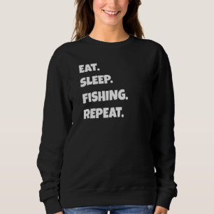 Sudadera Pesca Png Eat Sleep Sports Repetir Para Hombres Mu