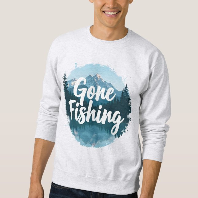 Sudadera Pesca por destino (Anverso)