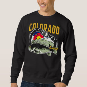 Sudadera Pesca Retro Carabiner Colorado